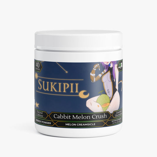 Sukipii - Cabbit Melon Crush Energy Powder (Melon Creamsicle)