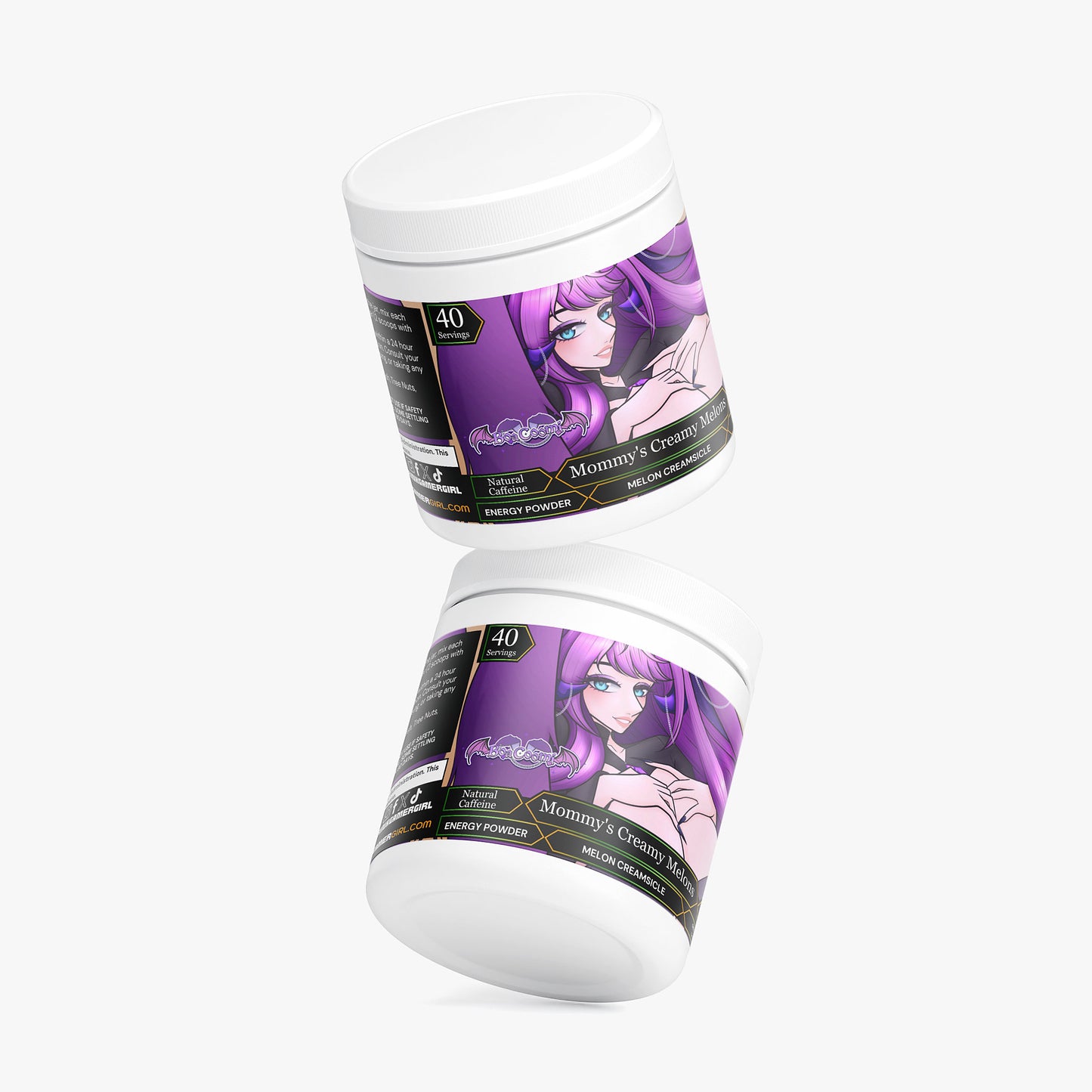 Boa Coomi - Mommy's Creamy Melons Energy Powder (Melon Creamsicle)