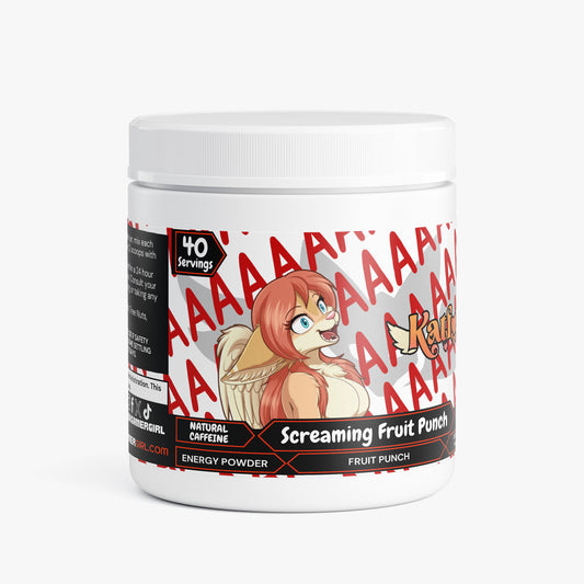 KatFox - Screaming Fruit Punch Energy Powder (Fruit Punch)
