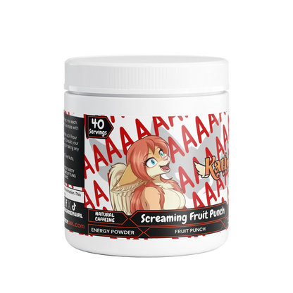 KatFox - Screaming Fruit Punch Energy Powder (Fruit Punch)