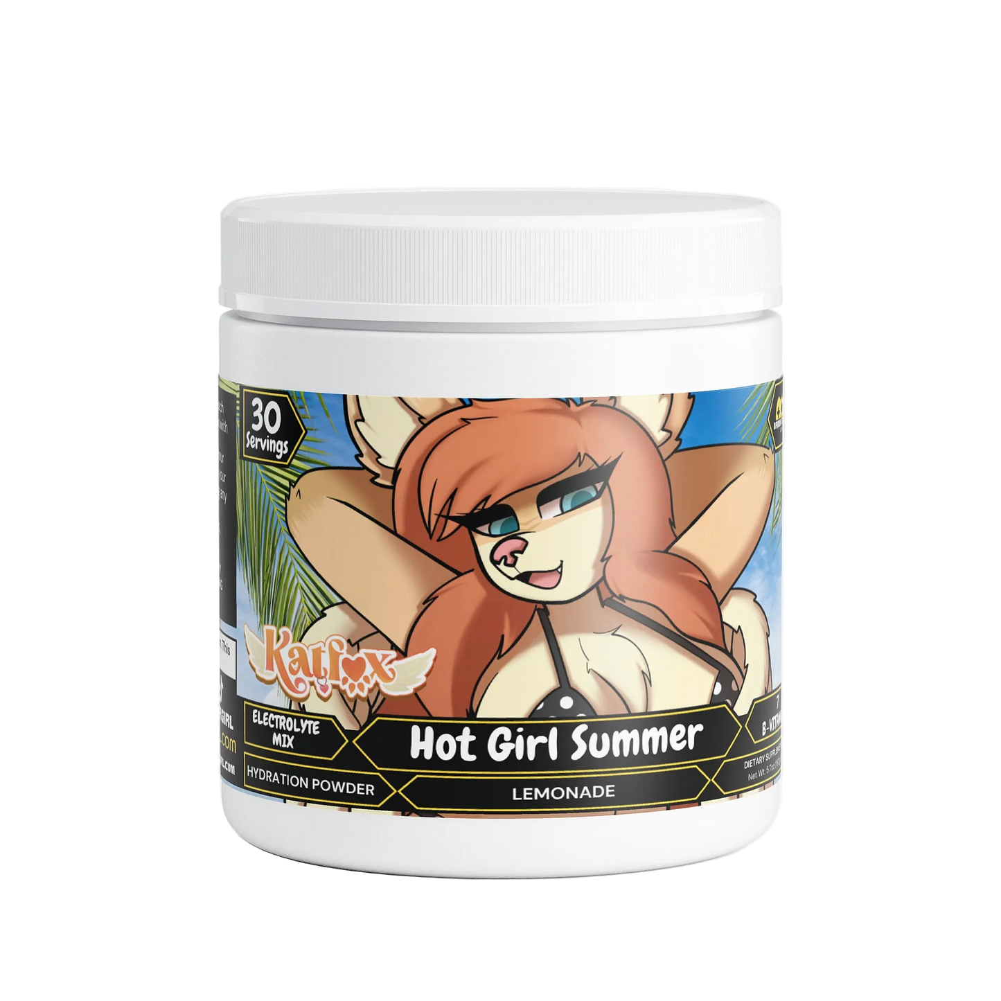 KatFox - Hot Girl Summer Hydration Powder (Lemonade)