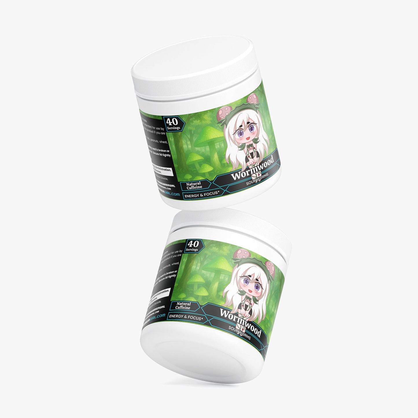 MushiiXx - Wormwood Focus Powder (Sour Worms)