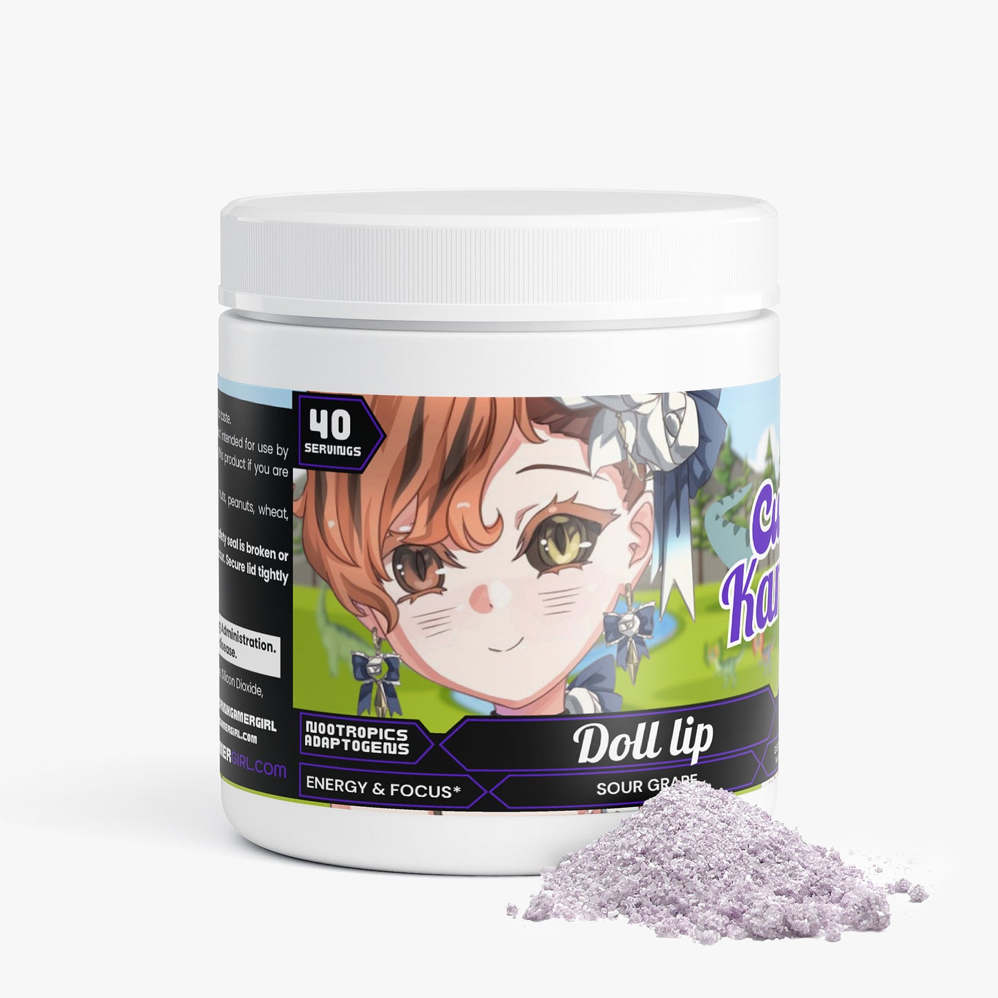 Cutie Karai - Doll lip Focus Powder (Sour Grape)