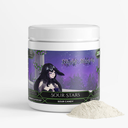 Night Maerie - Sour Stars Focus Powder (Sour Candy)