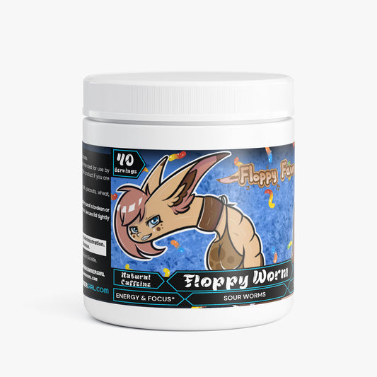 Floppy Faun - Floppy Worm Focus Powder (Sour Worms)