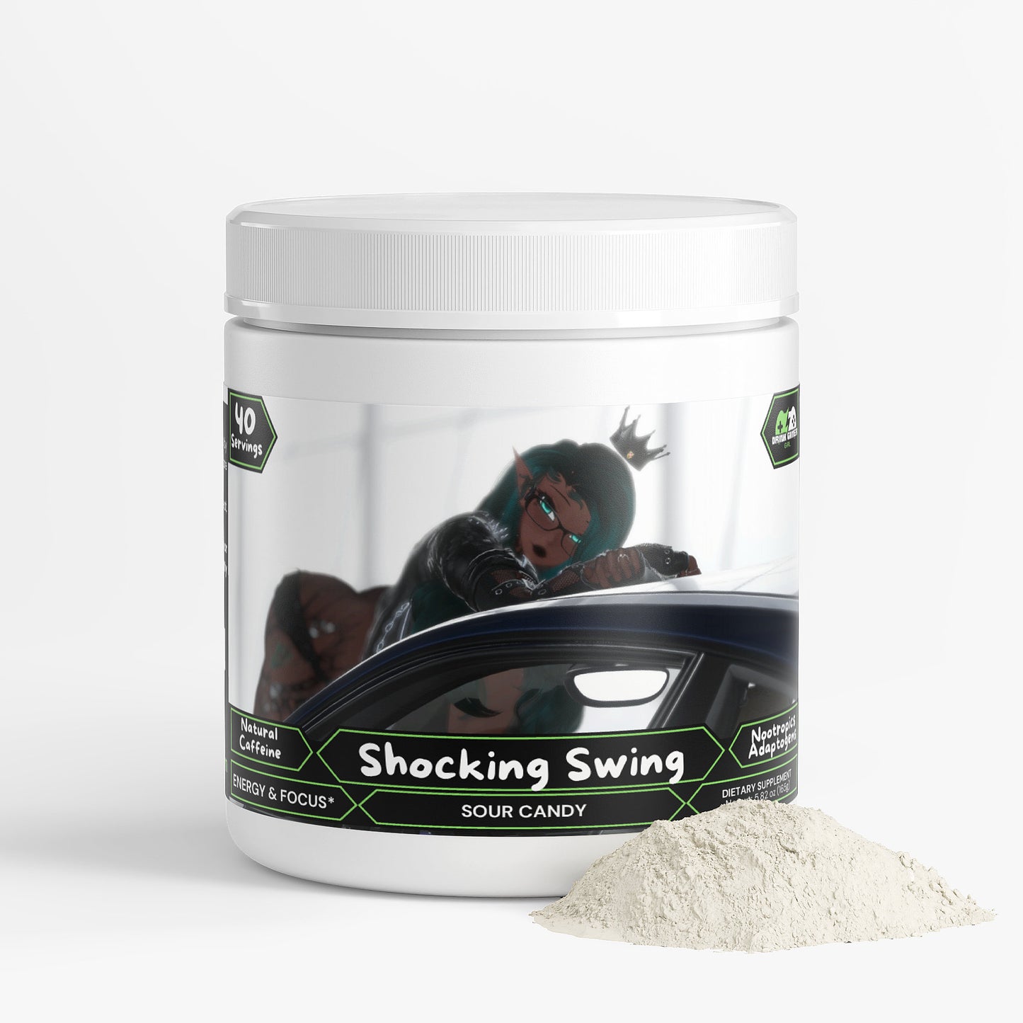 Queen Rhythm - Shocking Swing Focus Powder (Sour Candy)