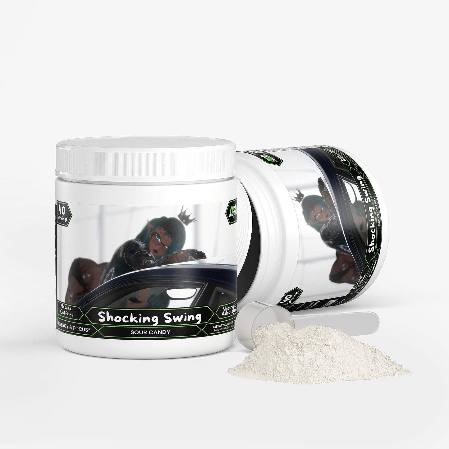 Queen Rhythm - Shocking Swing Focus Powder (Sour Candy)
