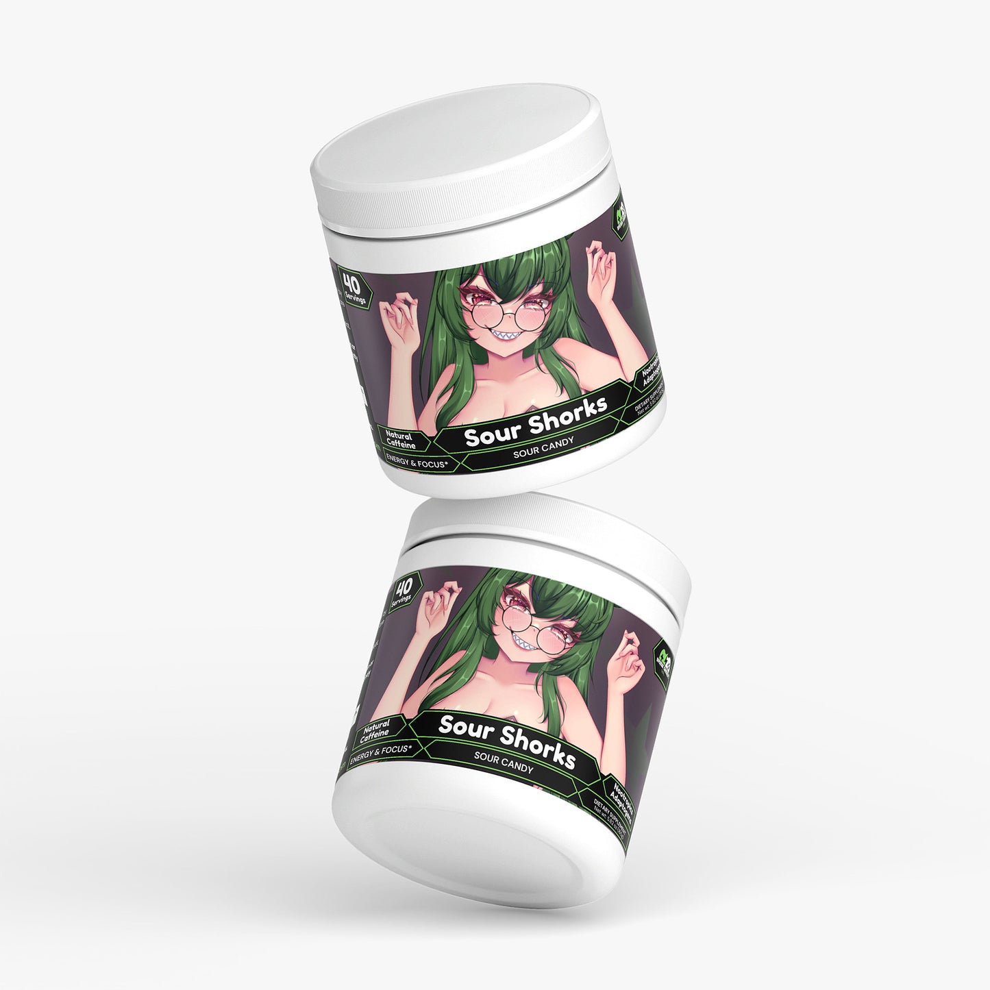 Emmmmychan - Sour Shorks Focus Powder (Sour Candy)