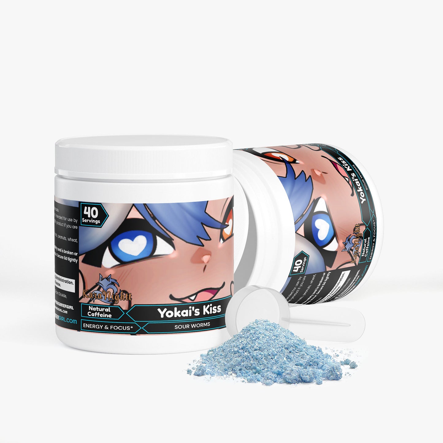KaraNightt - Yokai's Kiss Focus Powder (Sour Worms)