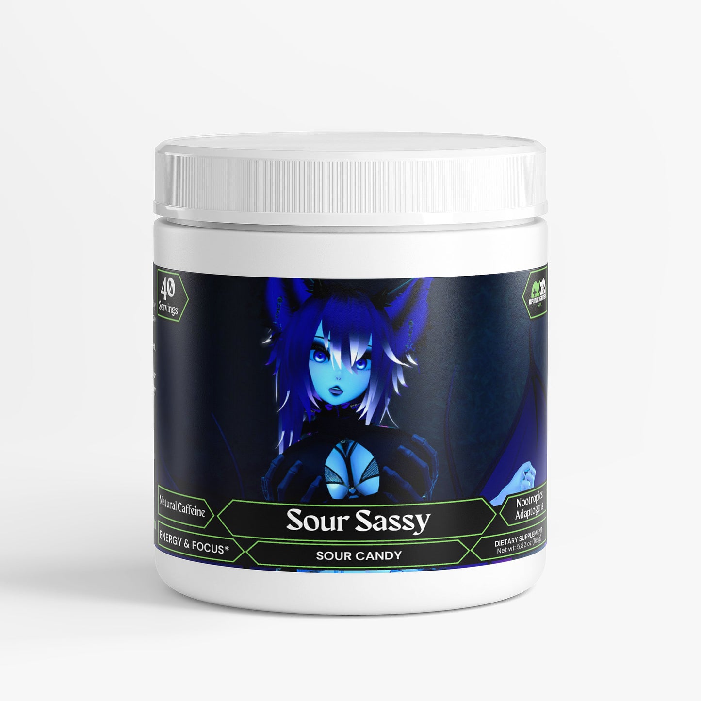 Nefarious Nao - Sour Sassy Focus Powder (Sour Candy)