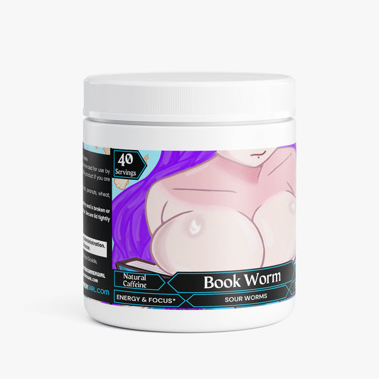 Syrin & PsySly - Book Worm Focus Powder (Sour Worms)