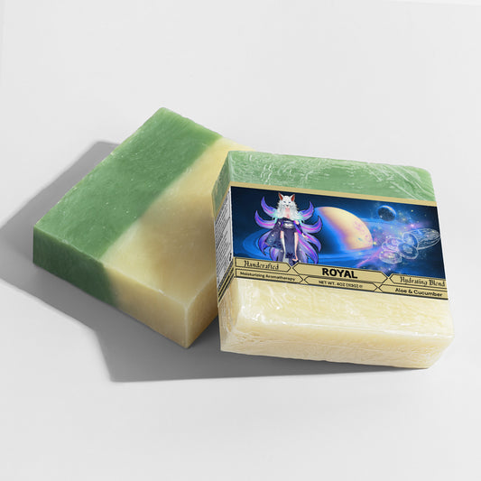 HazelWolfington - Royal Aloe & Cool Cucumber Soap