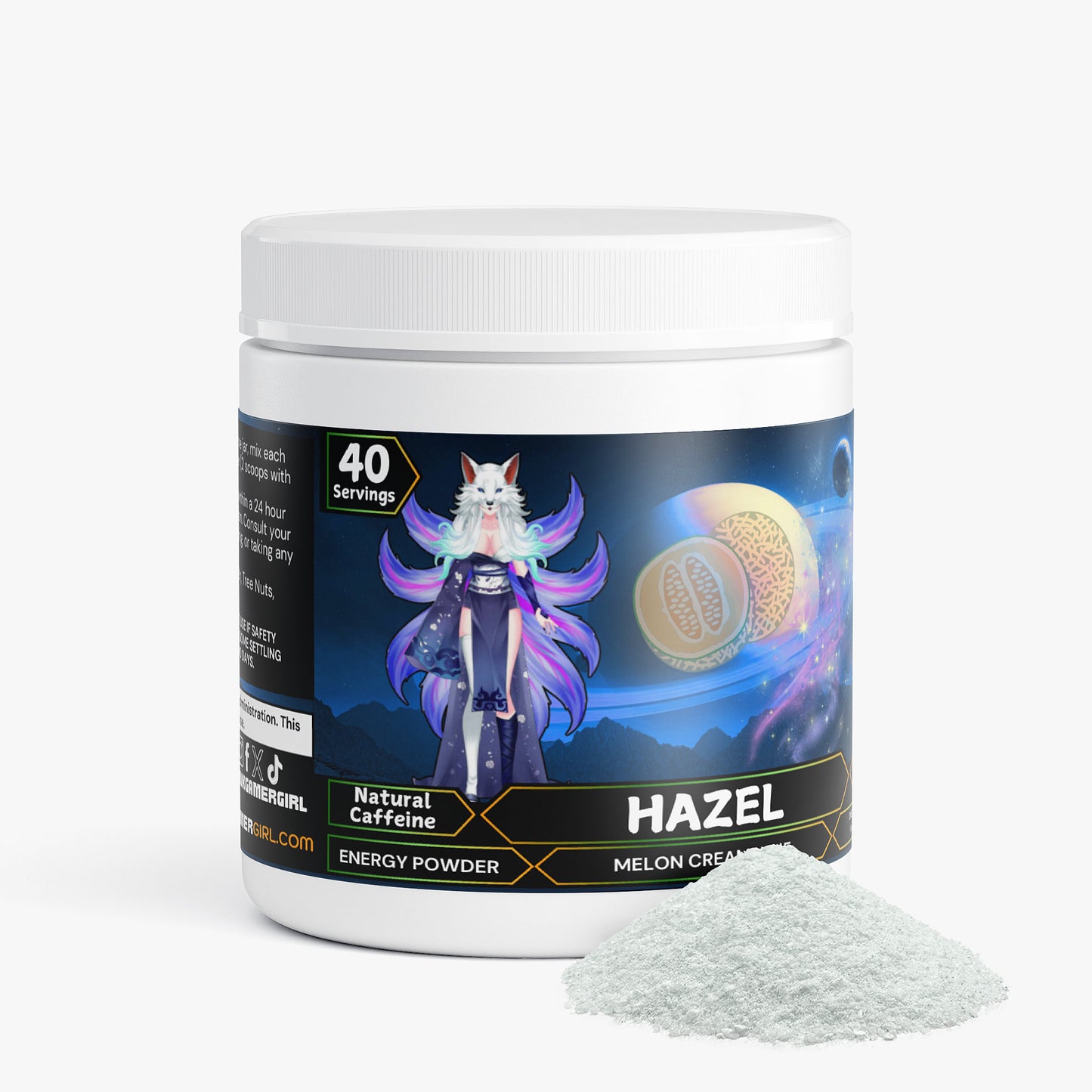 HazelWolfington - Hazel Energy Powder (Melon Creamsicle)