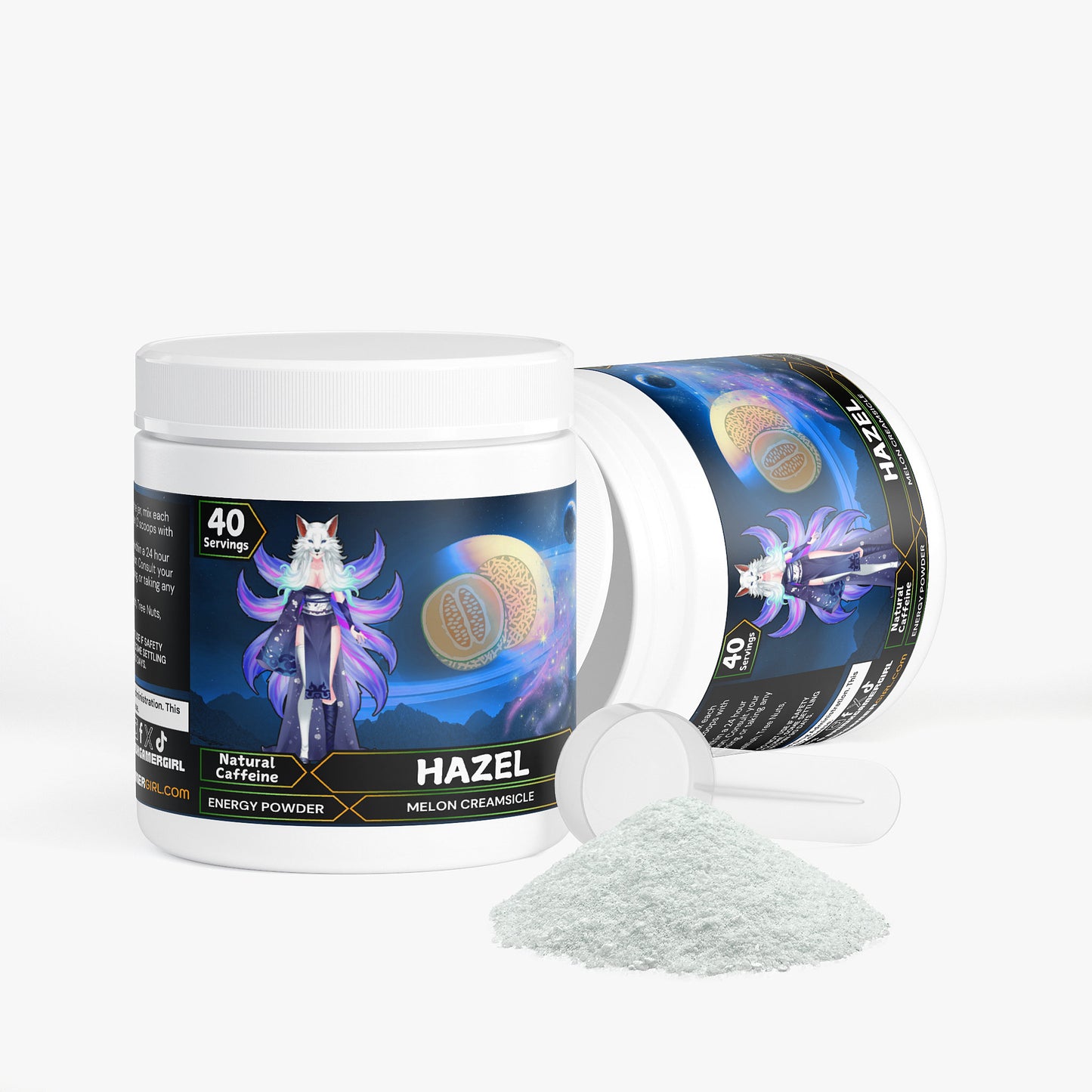 HazelWolfington - Hazel Energy Powder (Melon Creamsicle)