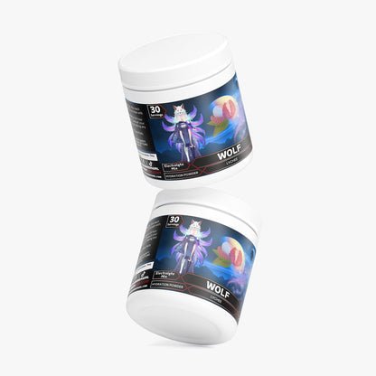 HazelWolfington - Wolf Hydration Powder (Lychee)