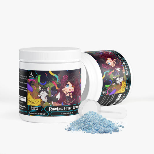 Thewolfgirlx - Rainbow Brain Worms Focus Powder (Sour Worms)