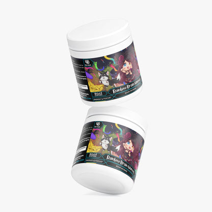 Thewolfgirlx - Rainbow Brain Worms Focus Powder (Sour Worms)