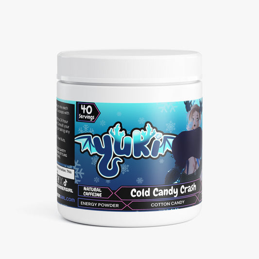 Empress Yuki - Cold Candy Crash Energy Powder (Cotton Candy)