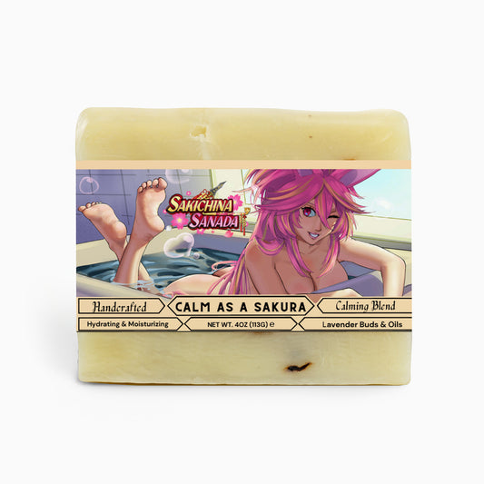 Sakichina Sanada - Calm as a Sakura Calming Lavender Soap