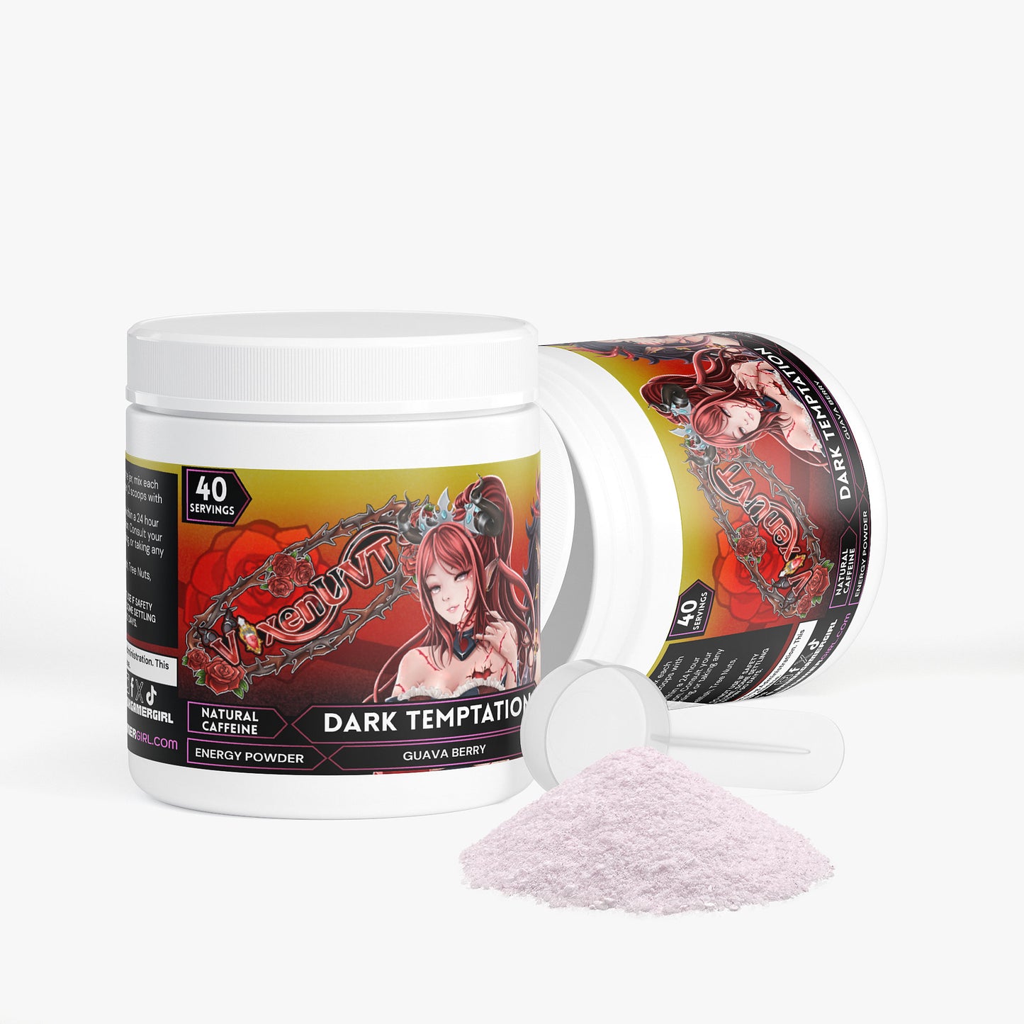 Vixenuvt - Dark Temptation Energy Powder (Guava Berry)