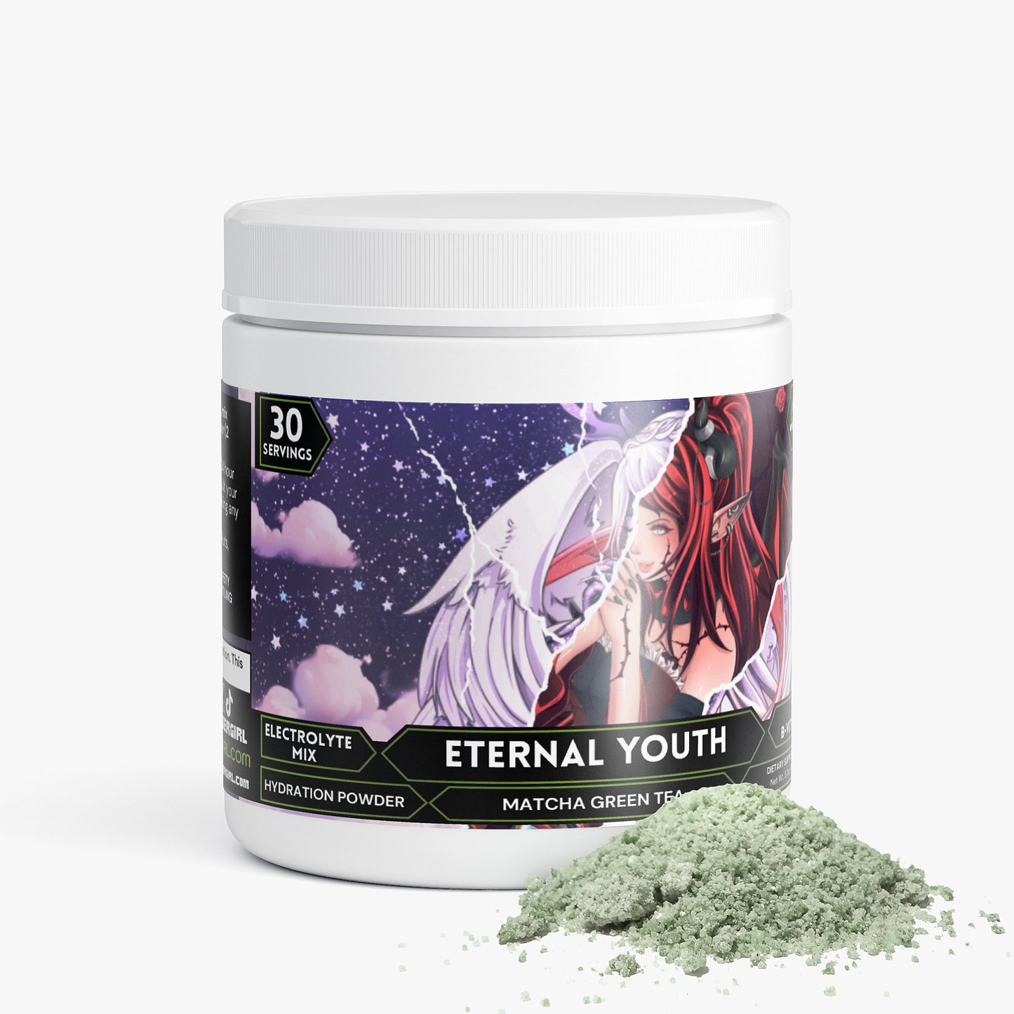 Vixenuvt - Eternal Youth Hydration Powder (Matcha Green Tea)