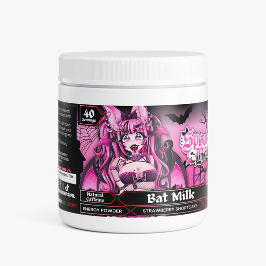 Spooky Batzy - Bat Milk Energy Powder (Strawberry Shortcake)