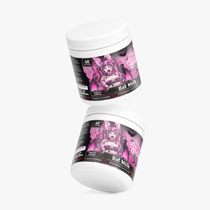 Spooky Batzy - Bat Milk Energy Powder (Strawberry Shortcake)