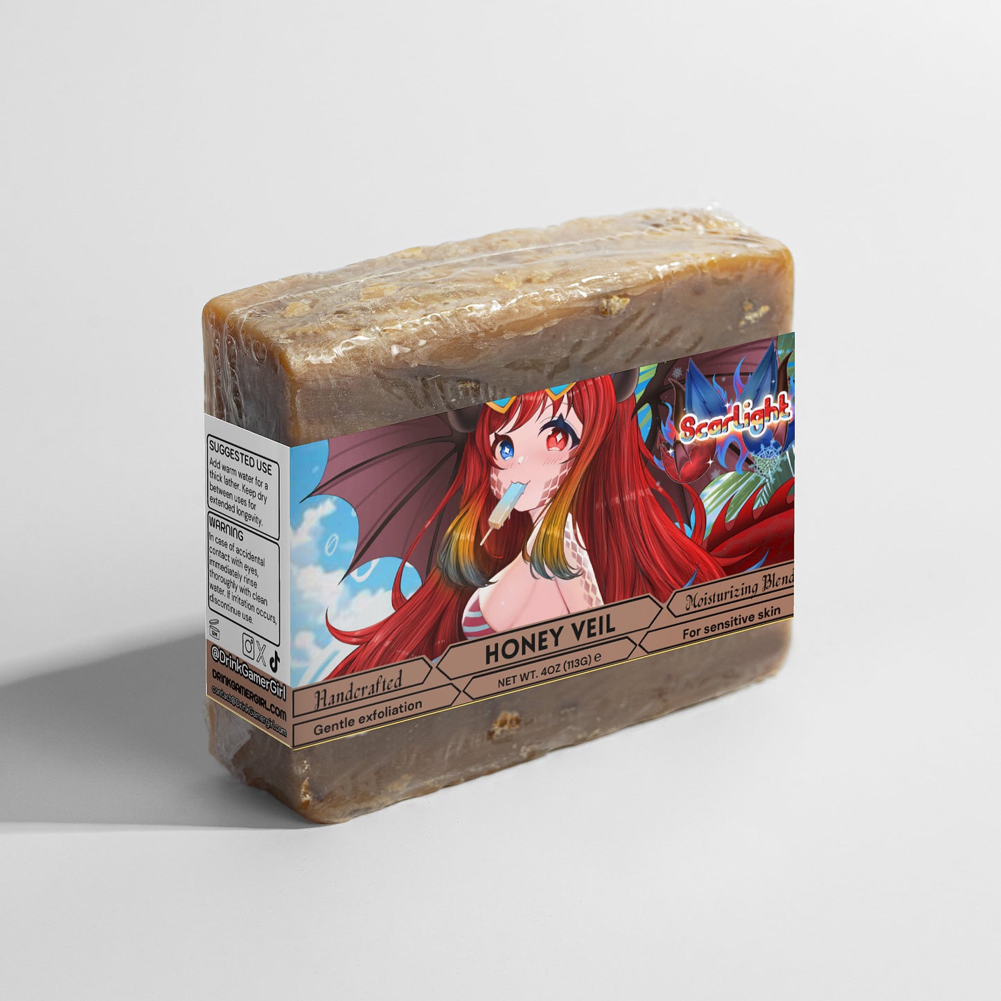 ScarLight - Honey Veil Oat Milk Honey Soap