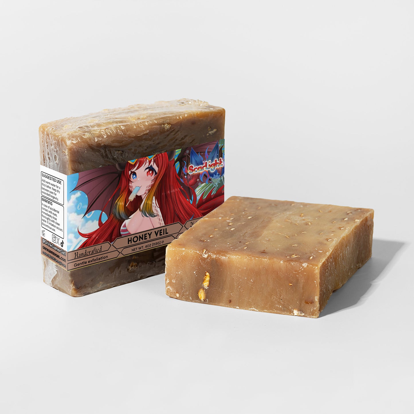 ScarLight - Honey Veil Oat Milk Honey Soap