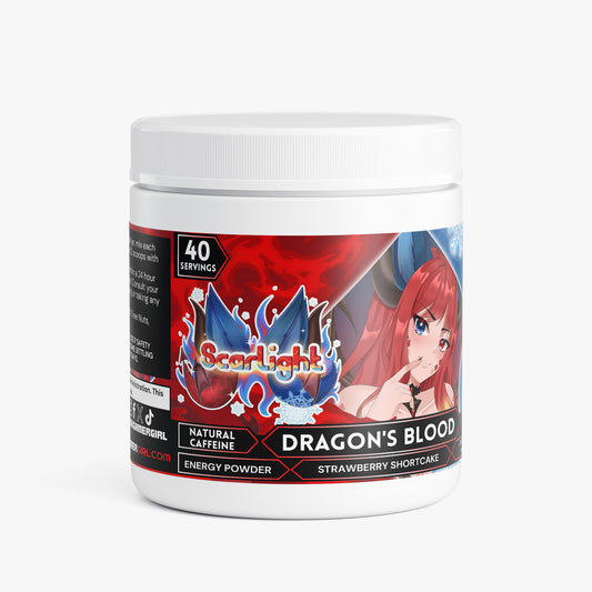ScarLight - Dragon's Blood Energy Powder (Strawberry Shortcake)