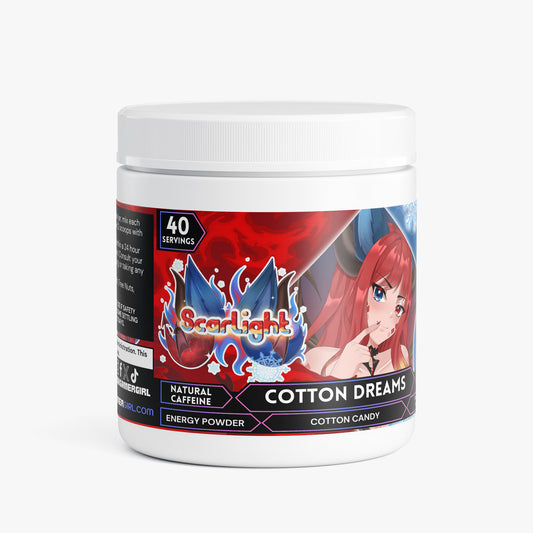 ScarLight - Cotton Dreams Energy Powder (Cotton Candy)