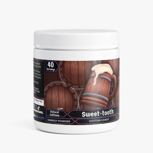 FinnishWarchief - Sweet-tooth Energy Powder (Cotton Candy)