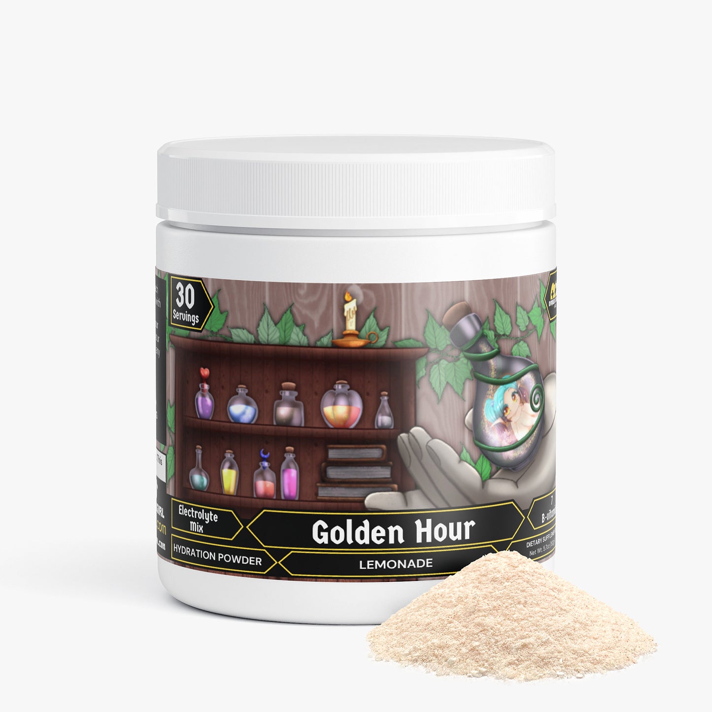 FinnishWarchief - Golden Hour Hydration Powder (Lemonade)