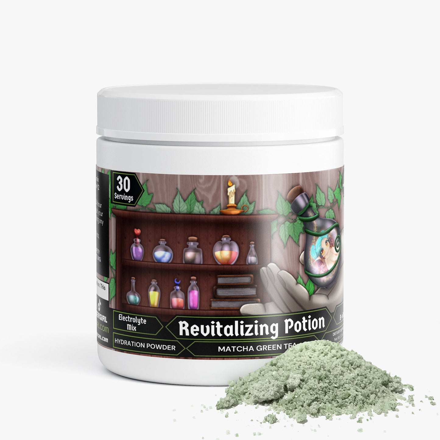 FinnishWarchief - Revitalizing Potion Hydration Powder (Matcha Green Tea)