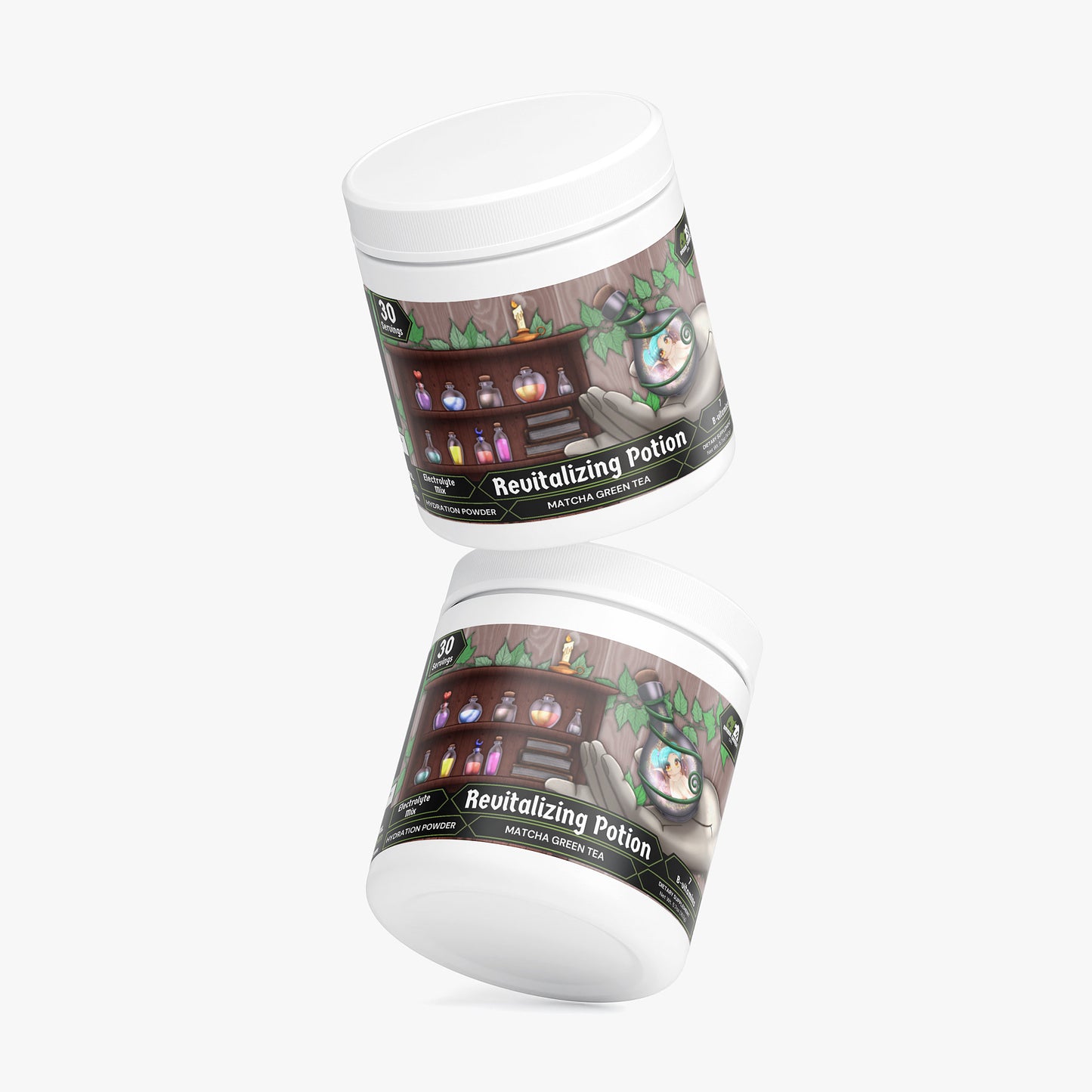 FinnishWarchief - Revitalizing Potion Hydration Powder (Matcha Green Tea)
