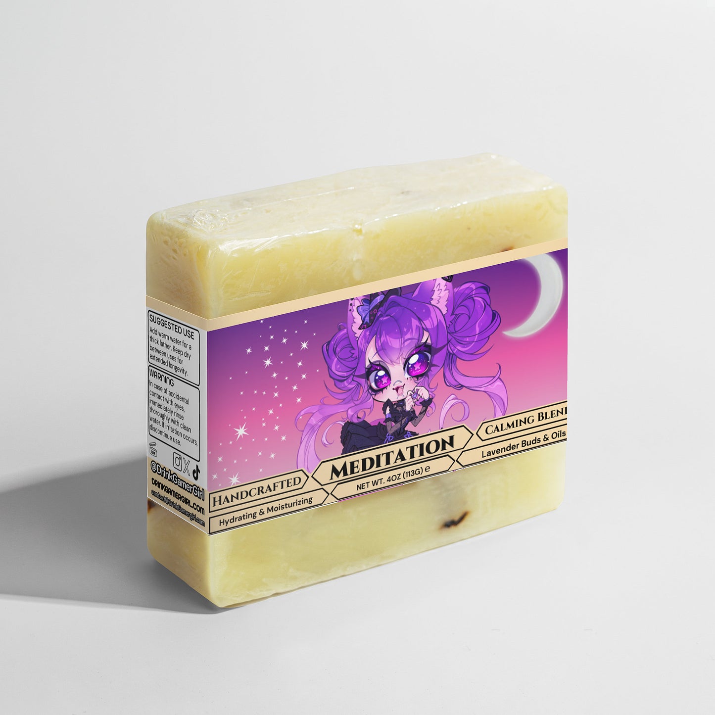 Lilliana Quinn - Meditation Calming Lavender Soap