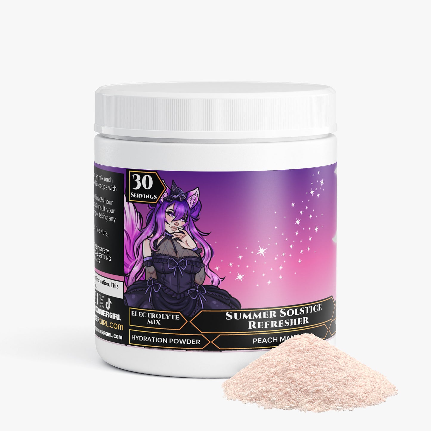 Lilliana Quinn - Summer Solstice Refresher Hydration Powder (Peach Mango)