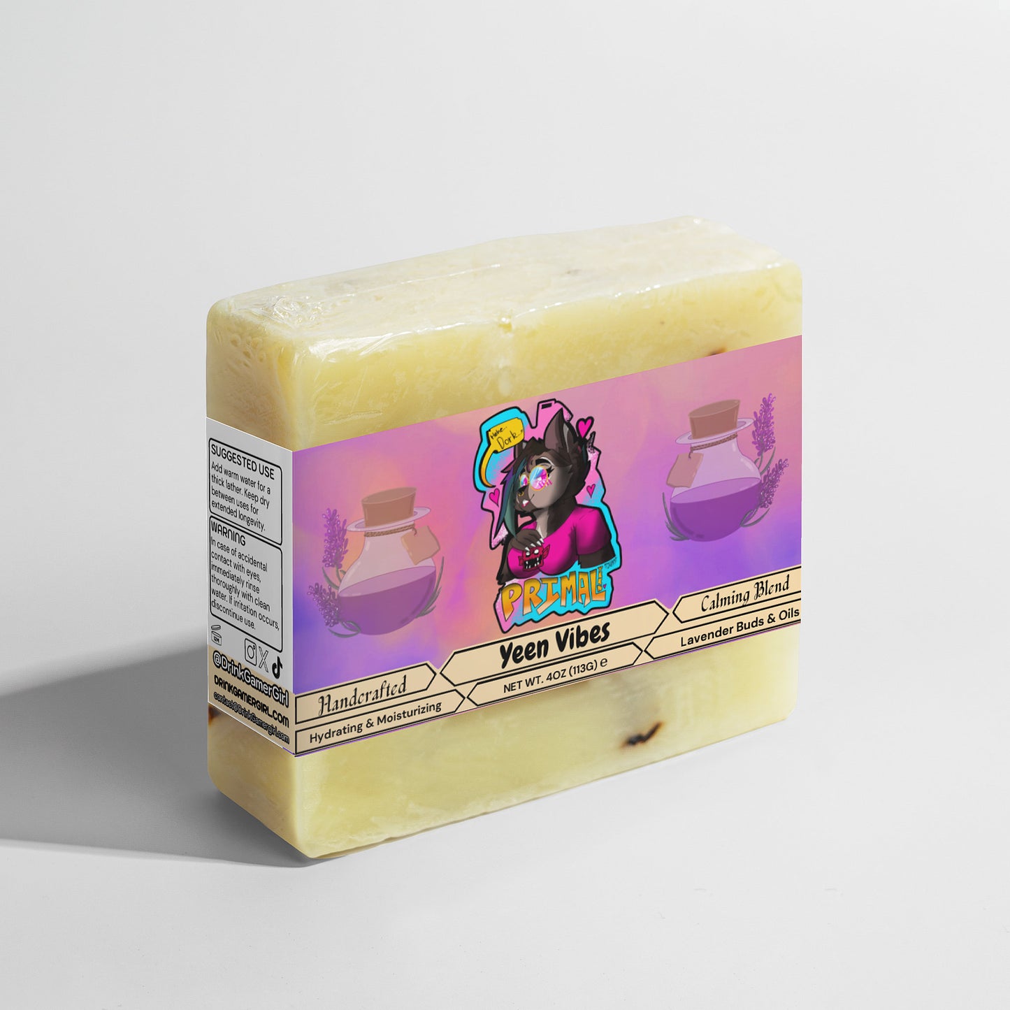 PrimalTheYeen - Yeen Vibes Calming Lavender Soap