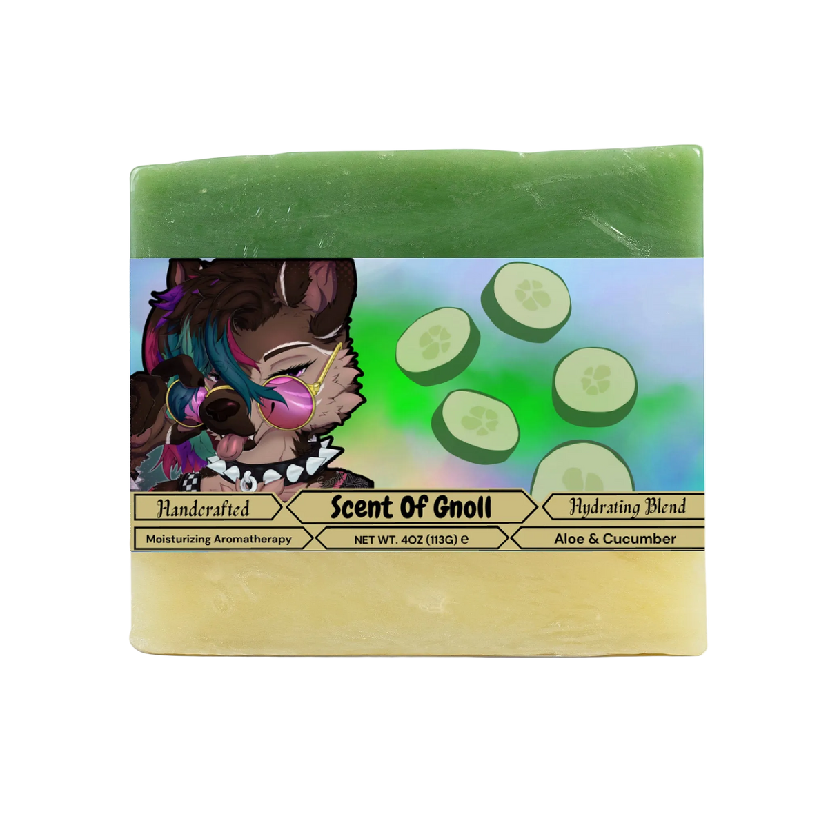 PrimalTheYeen - Scent of Gnoll Aloe & Cool Cucumber Soap