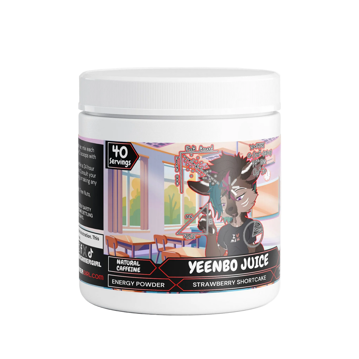 PrimalTheYeen - Yeenbo Juice Energy Powder (Strawberry Shortcake)