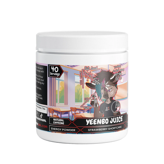 PrimalTheYeen - Yeenbo Juice Energy Powder (Strawberry Shortcake)