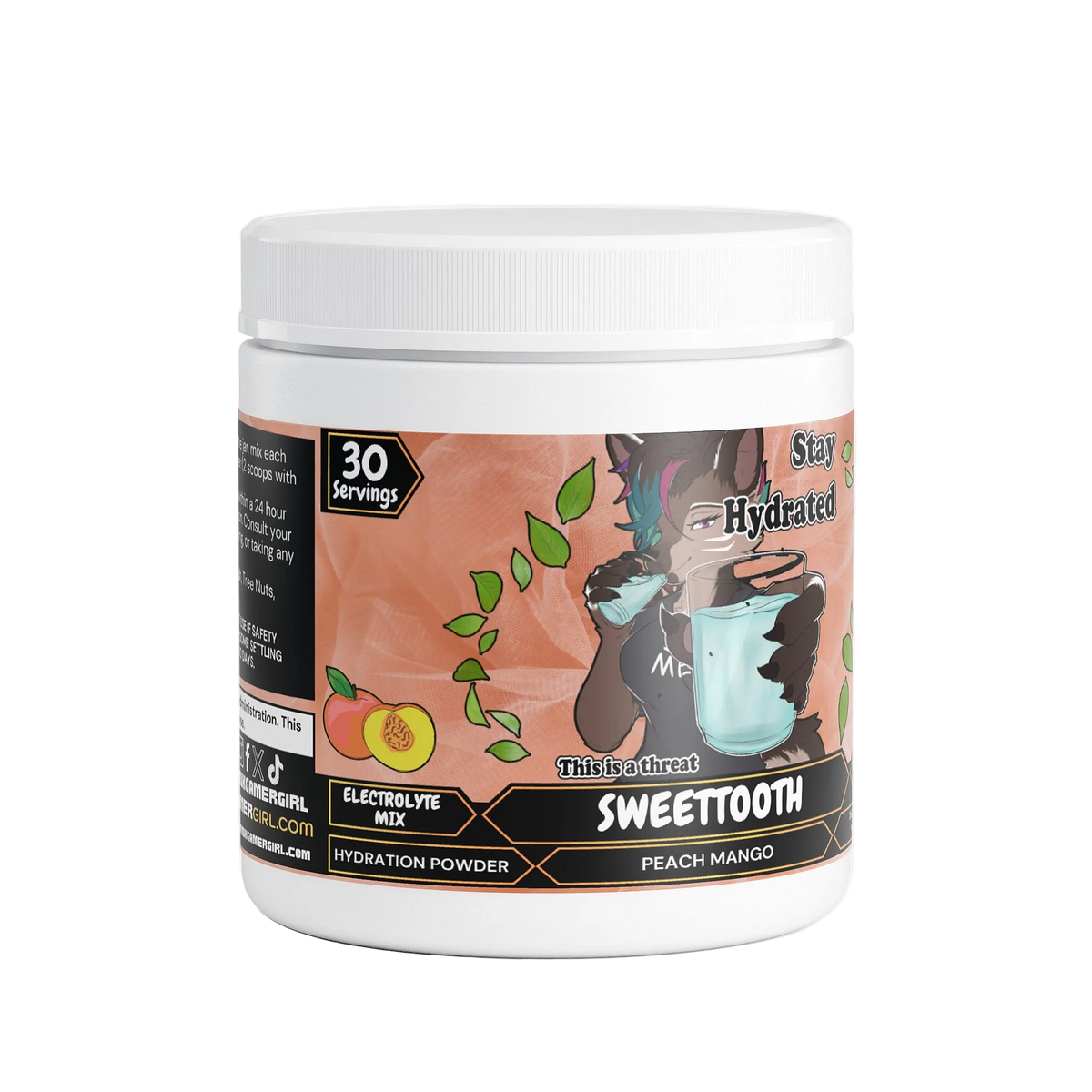 PrimalTheYeen - SweetTooth Hydration Powder (Peach Mango)
