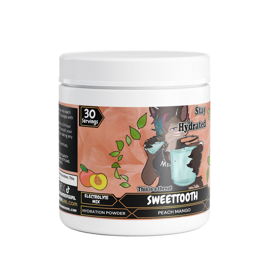 PrimalTheYeen - SweetTooth Hydration Powder (Peach Mango)