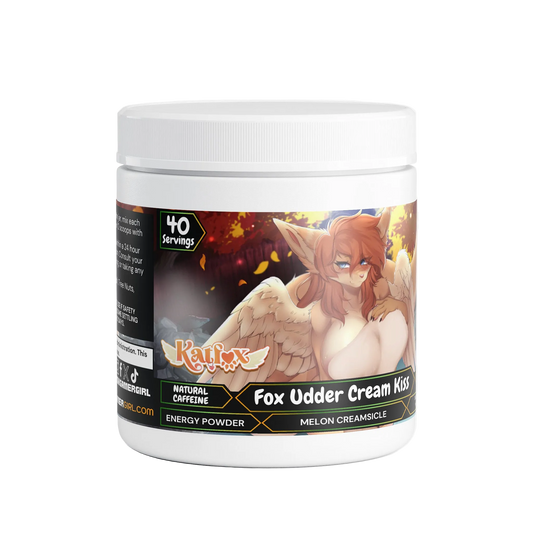 KatFox - Fox Udder Cream Kiss Energy Powder (Melon Creamsicle)