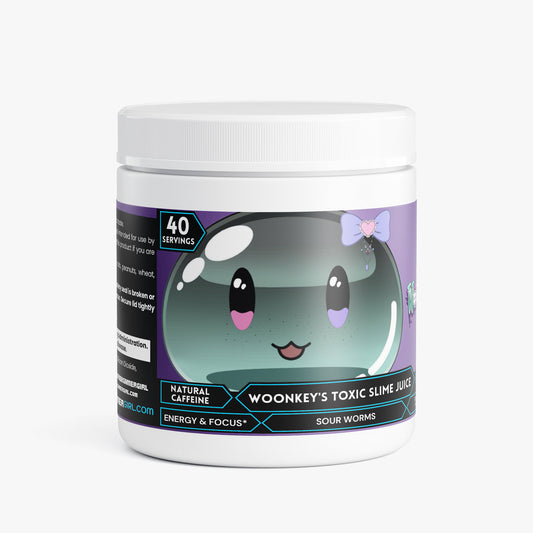 Woonkey - Woonkey's Toxic Slime Juice Focus Powder (Sour Worms)