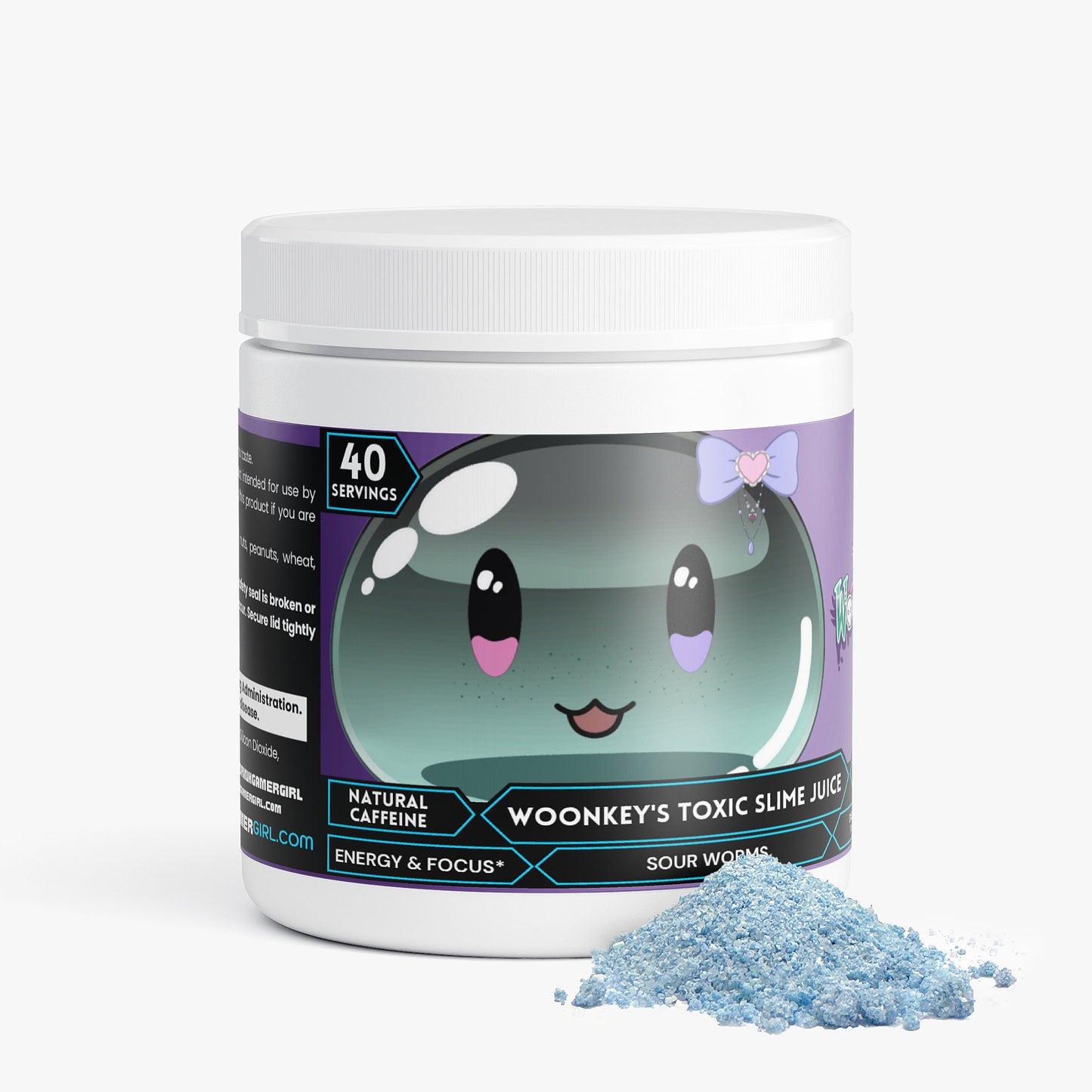 Woonkey - Woonkey's Toxic Slime Juice Focus Powder (Sour Worms)