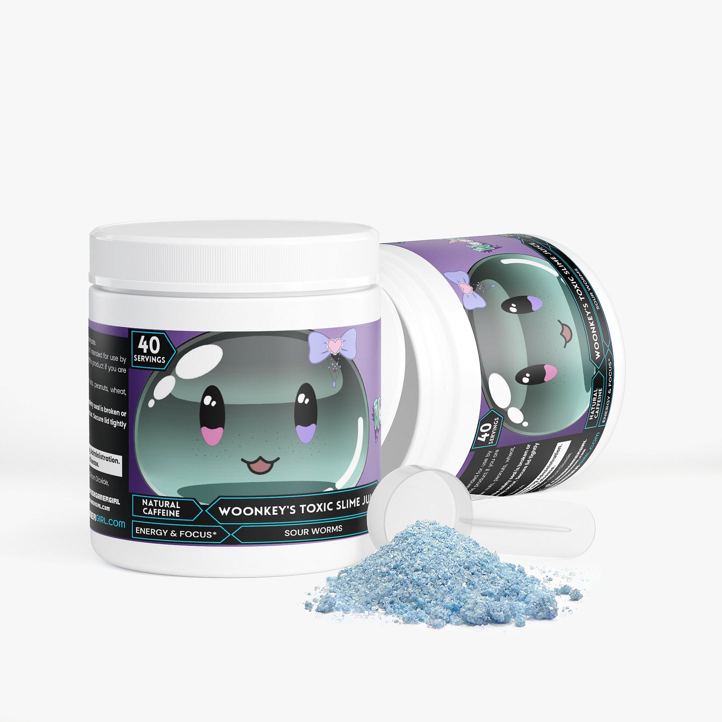 Woonkey - Woonkey's Toxic Slime Juice Focus Powder (Sour Worms)