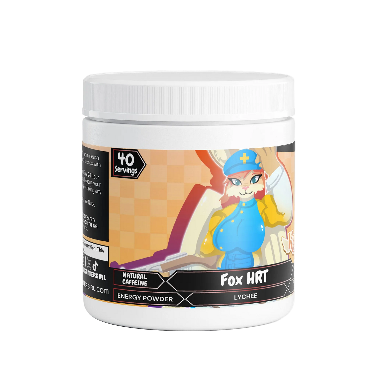 KatFox - Fox HRT Energy Powder (Lychee Splash Energy)