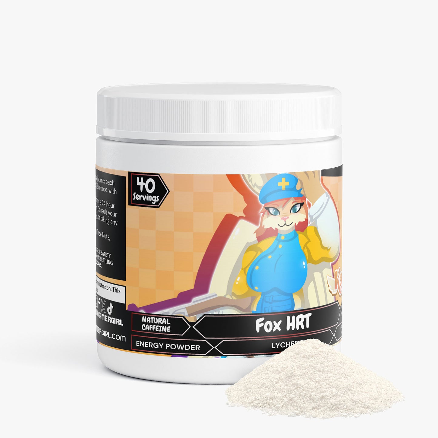 KatFox - Fox HRT Energy Powder (Lychee Splash Energy)