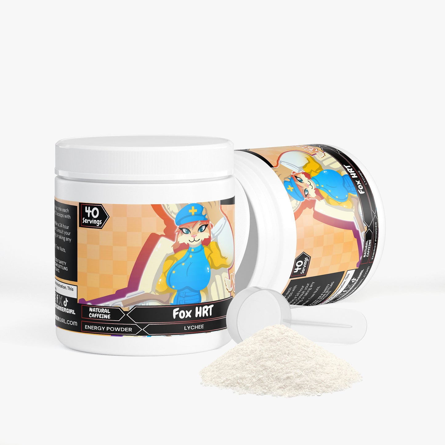KatFox - Fox HRT Energy Powder (Lychee Splash Energy)